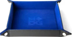 FanRoll - Folding Dice Tray: Velvet Blue