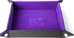 FanRoll - Folding Dice Tray: Velvet Purple