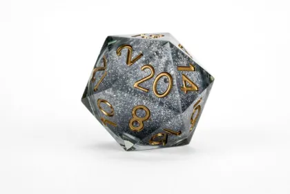 FanRoll - Liquid Core Elixer Dice: Vanishing Oil Die D20 (1-delig)