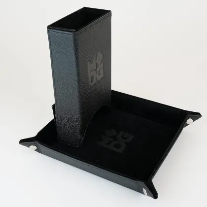 FanRoll - MDG Folding Dice Tower: Black