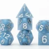 FanRoll -Sharp Edge Silicone Dice Set: Glacial Debris(7-delig)
