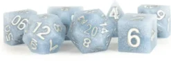 FanRoll -Sharp Edge Silicone Dice Set: Glacial Debris(7-delig)
