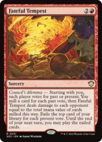 Fateful Tempest - Secrets of Strixhaven Commander