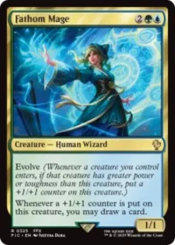 Fathom Mage (surge foil) - Final Fantasy Commander