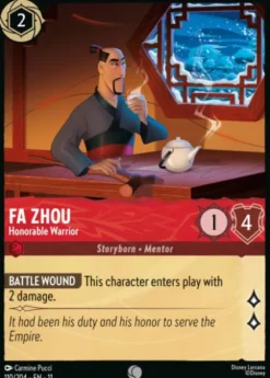 Fa Zhou, Honorable Warrior (foil) - Winterspell