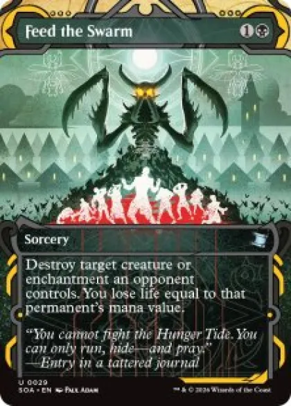 Feed the Swarm (#029) (showcase) - Secrets of Strixhaven Mystical Archive