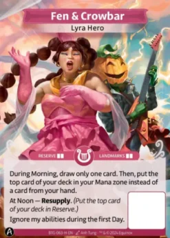 Fen & Crowbar (H) (foil) - Altered Kickstarter