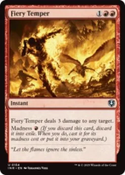 Fiery Temper (foil) - Innistrad Remastered