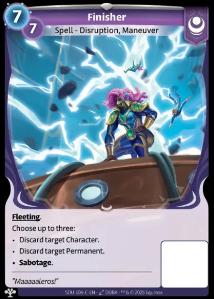 Finisher (C) - Seeds of Unity