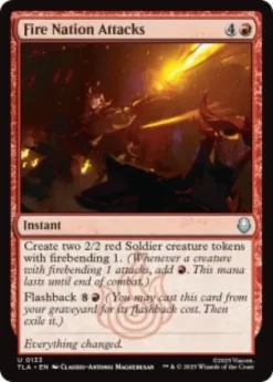 Fire Nation Attacks (foil) - Avatar: The Last Airbender