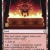 Fire Nation Palace (foil) - Avatar: The Last Airbender Prerelease Promo's