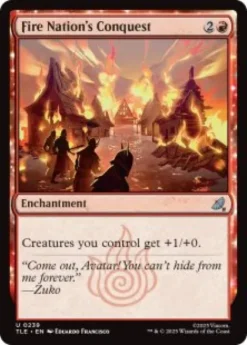 Fire Nation's Conquest (#239) (foil) - Avatar: The Last Airbender Eternal
