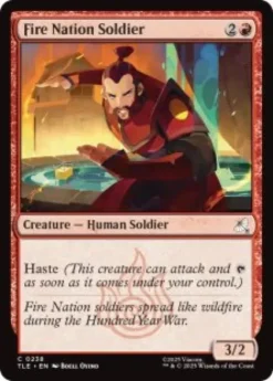 Fire Nation Soldier (#238) (foil) - Avatar: The Last Airbender Eternal