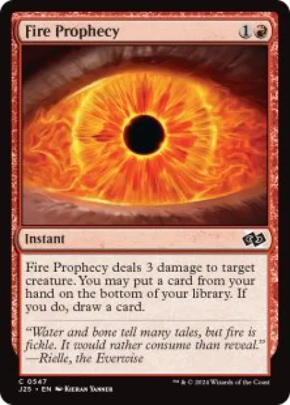 Fire Prophecy - Jumpstart 2025