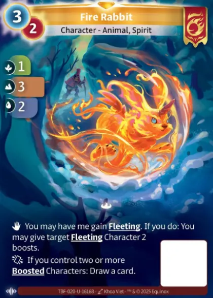Fire Rabbit (U-16168) - Altered Trial by Frost