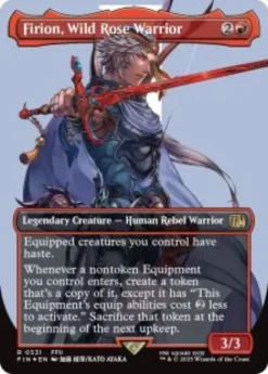 Firion, Wild Rose Warrior (#531) (surge foil) (borderless) - Final Fantasy Varianten