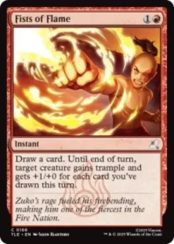 Fists of Flame (foil) - Avatar: The Last Airbender Eternal