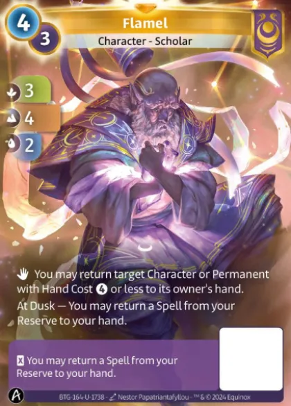 Flamel (U-1738) - Altered Kickstarter Uniques