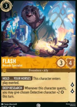 Flash, Records Specialist - Whispers
