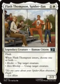 Flash Thompson, Spider-Fan (foil) - Marvel Super Heroes Commander