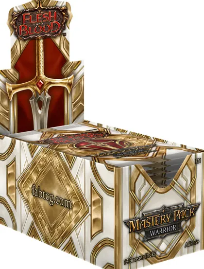 Flesh and Blood - Mastery Pack Warrior Boosterbox (12 boosters)