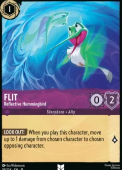 Flit, Reflective Hummingbird (foil) - Winterspell