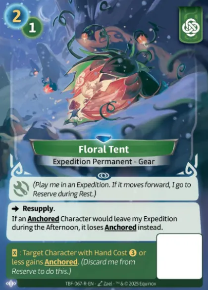 Floral Tent (R) - Altered Trial by Frost