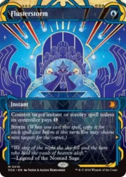 Flusterstorm (#018) (foil) (showcase) - Secrets of Strixhaven Mystical Archive