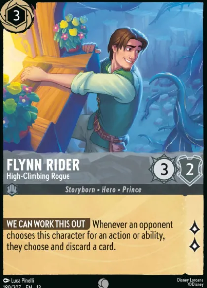 Flynn Rider, High-Climbing Rogue - Attack of the Vine