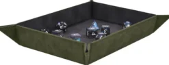 Foldable Dice Rolling Tray - Emerald