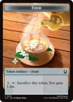 Food token (#21) (foil) - Avatar: The Last Airbender