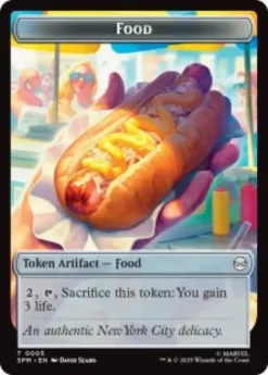 Food Token (foil) - Marvel's Spider-Man