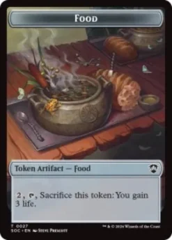 Food Token (foil) - Secrets of Strixhaven Commander