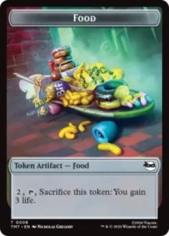 Food token (foil) - Teenage Mutant Ninja Turtles