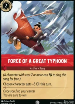 Force of a Great Typhoon (foil) - Winterspell