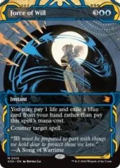 Force of Will (#019) (showcase) - Secrets of Strixhaven Mystical Archive