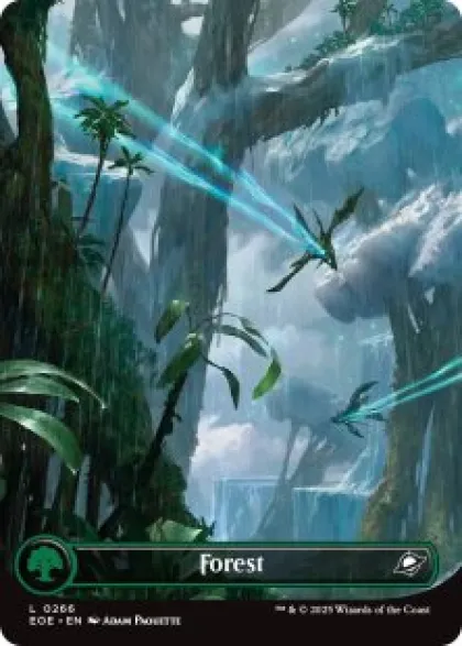Forest (#266) (borderless) - Edge of Eternities