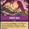 Forest Duel (foil) - Reign of Jafar