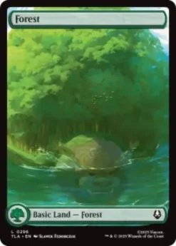 Forest (#296) (foil) (full art) - Avatar: The Last Airbender