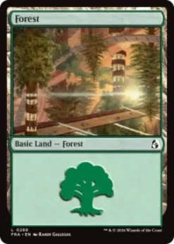 Forest (#289) (foil) - Reality Fracture