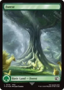 Forest (#576) (surge foil) (full art) - Final Fantasy