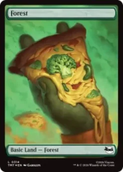 Forest (#314) (surge foil) (full art) - Teenage Mutant Ninja Turtles