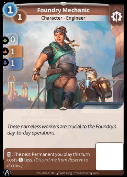 Foundry Mechanic (C) - Altered Kickstarter