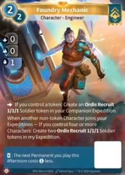 Foundry Mechanic (U-8263) - Altered Non-Kickstarter Uniques