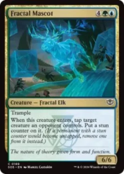 Fractal Mascot (foil) - Secrets of Strixhaven