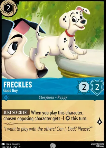 Freckles, Good Boy - Archazia's island
