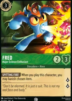 Fred, Major Science Enthusiast (foil) - Reign of Jafar