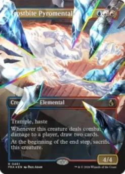 Frostbite Pyromental (#461) (facet foil) (borderless) - Reality Fracture