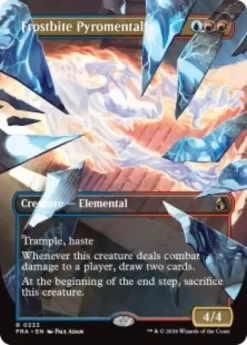 Frostbite Pyromental (#333) (foil) (borderless) - Reality Fracture Varianten