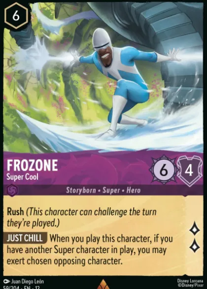 Frozone, Super Cool (foil) - Wilds Unknown